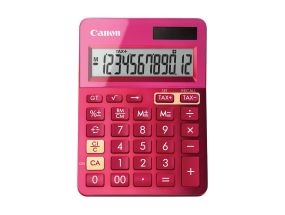 Lauakalkulaator CANON LS-123 roosa 12-kohaline