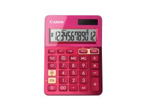 Lauakalkulaator CANON LS-123 roosa 12-kohaline