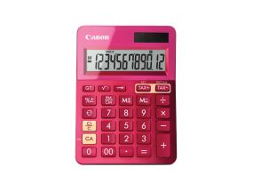 Desktop calculator CANON LS-123 pink 12-digit