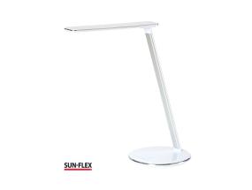Laualamp SUN-FLEX Qlite valge 103100, H-35cm, integreeritud LED 5W, 200-800Lux, 2800-5600K, puutetundlik, QI juhtmevaba laadija