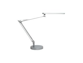 Table lamp UNILUX Mamboled, 6.5W, 3000K, 600lm /base+clamp, silver gray