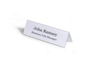 Lauasilt DURABLE 61x210mm A-kujuline