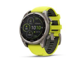 SMARTWATCH FENIX 8 SAPP. SOLAR/YELLOW 010-02907-21 GARMIN