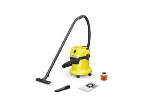 Vacuum Cleaner KARCHER Wet and dry vacuum cleaner WD 3 V-15/6/20 1000 Watts Suction power 230W...