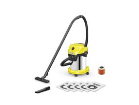 Vacuum Cleaner KARCHER Wet and dry vacuum cleaner WD 3 S V-17/4/20 + 4 FB 1000 Watts Suction...
