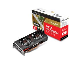 Video card SAPPHIRE AMD Radeon RX 7600 8 GB GDDR6 128 bit PCIE 4.0 8x Dual Slot Fansink 1xHDMI...