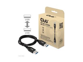 CABLE USB3.1 3A 0.5M/M/M CAC-1409 CLUB3D