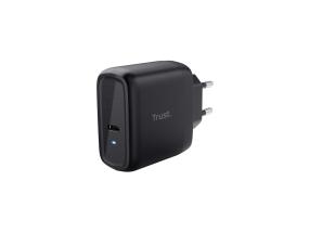 MOBILE CHARGER WALL MAXO 65W/USB-C BLACK 24817 TRUST