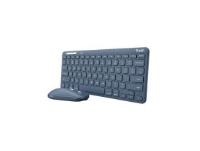 KEYBOARD +MOUSE WRL LYRA/BLUE 24937 TRUST