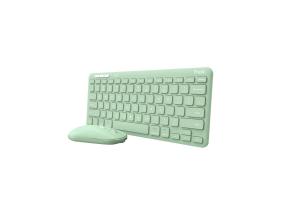 KEYBOARD +MOUSE WRL LYRA/GREEN 24942 TRUST