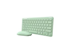Клавиатура + мышь Wireless LYRA зеленый 24942 TRUST