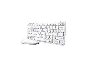 Keyboard + mouse Wireless LYRA white 25073 TRUST