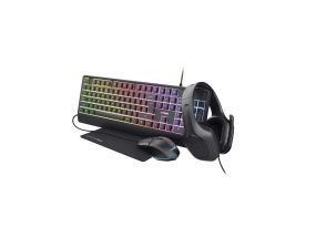 KEYBOARD +MOUSE GXT792 QUADROX/4-IN-1 BUNDLE ENG 25155 TRUST