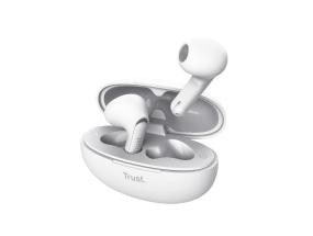 HEADSET EARPHONES YAVI BT ENC/WHITE 25173 TRUST