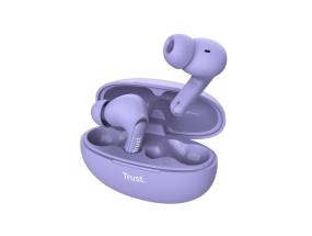 HEADSET EARBUDS YAVI BT ENC/PURPLE 25297 TRUST