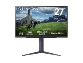 LCD Monitor LG 27&quot; Panel IPS 2560x1440 16:9 180Hz 1 ms Pivot Height adjustable Tilt Colour Black...