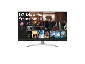 LCD Monitor LG MyView 32&#039;&#039; 31.5&quot; Smart/4K Panel VA 3840x2160 16:9 5 ms Speakers Tilt Colour White...