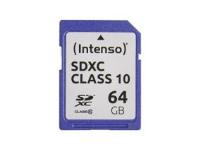 MEMORY SDXC 64GB C10/3411490 INTENSO