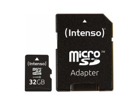 MEMORY MICRO SDHC 32GB C10/W/ADAPTER 3413480 INTENSO