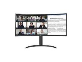 LCD Monitor LG 34WR55QC-B 34&quot; Business/Curved/21 : 9 Panel VA 3440x1440 21:9 100 Hz 5 ms 34WR55QC-B