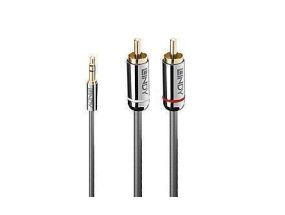 CABLE AUDIO 3.5MM TO PHONO 1M/35333 LINDY