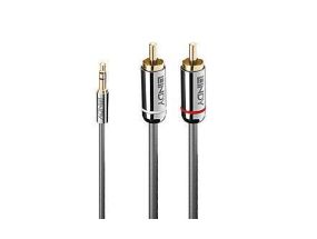CABLE AUDIO 3.5MM TO PHONO 5M/35336 LINDY