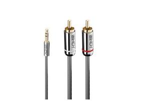 CABLE AUDIO 3.5MM TO PHONO 10M/35337 LINDY