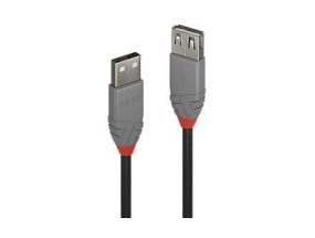 CABLE USB2 TYPE A 2M/ANTHRA 36703 LINDY