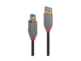 CABLE USB3.2 A-B 1M/ANTHRA 36741 LINDY