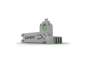 USB PORT BLOCKER 4PACK/GREEN 40451 LINDY