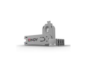 USB PORT BLOCKER 4PACK/WHITE 40454 LINDY