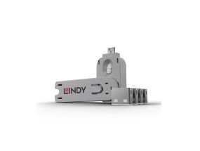 USB PORT BLOCKER 4PACK/WHITE 40454 LINDY