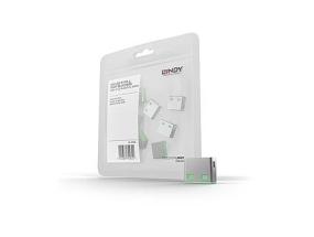 USB PORT BLOCKER 10PACK/GREEN 40461 LINDY