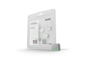 USB PORT BLOCKER 10PACK/GREEN 40461 LINDY