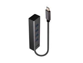 I/O HUB USB-C 4PORT/43325 LINDY