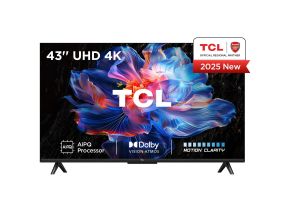 TV Set TCL 43 &quot; 4K Ultra HD 3840 x 2160 pixels Flat 16:9 DLED 43V6C