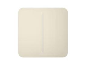 SMART SOLOBUTTON 2GANG/IVORY 46018 AJAX