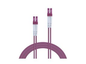CABLE FIBRE OPTIC LC/LC OM4 1M/46340 LINDY