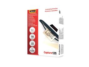 LAMINATOR POUCH GLOSSY CARD/125 100PCS 5306702 FELLOWES