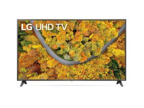 TV Set LG 55&quot; 4K/Smart 3840x2160 Wireless LAN Bluetooth webOS Black 55UP751C