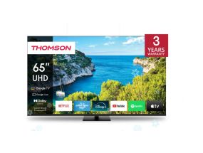 TV Set THOMSON 65&quot; 4K/Smart 3840x2160 Wireless LAN Bluetooth Google TV Black 65UG5C14