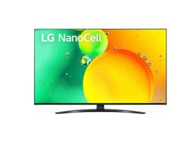 TV Set LG 75&quot; 4K/Smart 3840x2160 Wireless LAN Bluetooth webOS 75NANO763QA