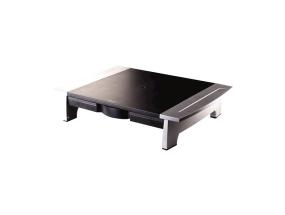 MONITOR ACC RISER STANDARD/BLACK/SILVER 8031101 FELLOWES