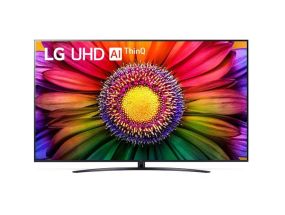 TV Set LG 86" 4K/Smart 3840x2160 Wireless LAN Bluetooth webOS Black 86UR81003LA