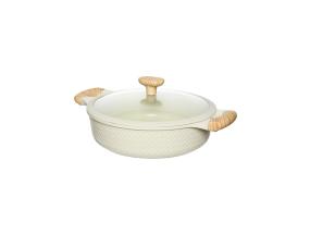 SHALLOW POT D28CM 4.1L/BEIGE 93806 RESTO