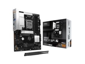 Mainboard ASROCK AMD B850 Socket AM5 ATX RAM DDR5-SDRAM 4xSlots Wi-Fi Yes Bluetooth Yes…