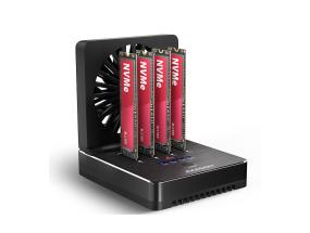 SSD ACC DOCK STATION USB-C/4XM.2 NVME ADSA-M2C44 AXAGON