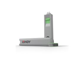 USB PORT TYPE-C BLOCKER 4PACK/GREEN 40426 LINDY