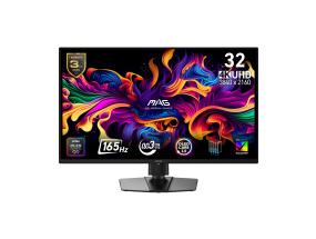 Monitor MSI 31.5 " 3840 x 2160 pixels 4K Ultra HD Native aspect ratio 16:9 QD-OLED Flat MAG322UPQD…