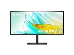 LCD Monitor SAMSUNG S65UC 34" Curved/21 : 9 Panel VA 3440x1440 21:9 100Hz 5 ms Speakers Tilt Colour…